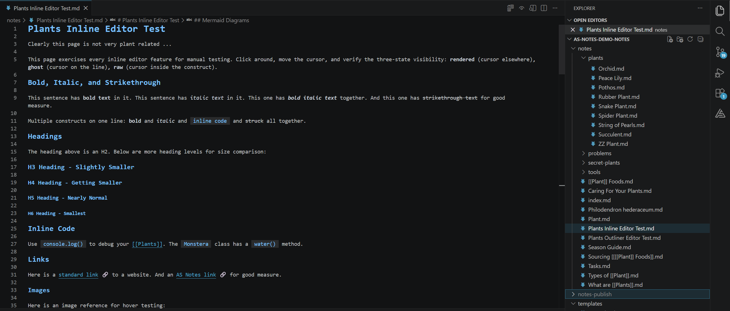 Inline Editor Styling